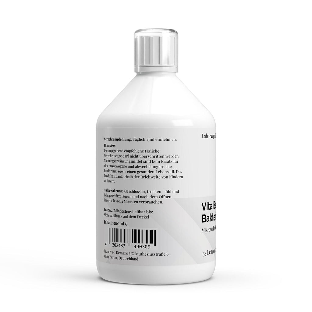 Vita Balance PLUS+ Shots – Lemon, 500ml (33 shots) | Pure Natura