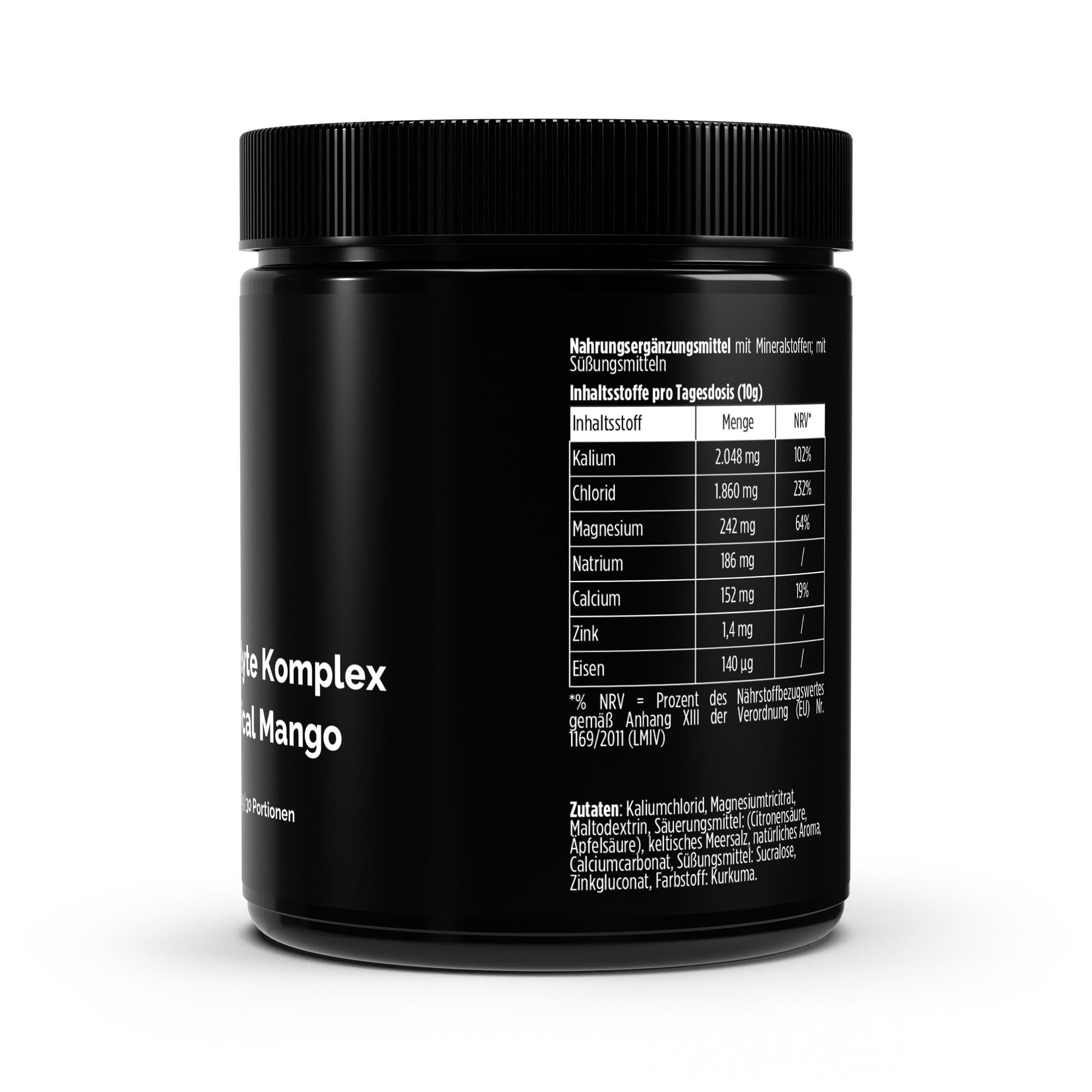 Electrolyte Powder – Tropical Mango, 300g | Pure Natura