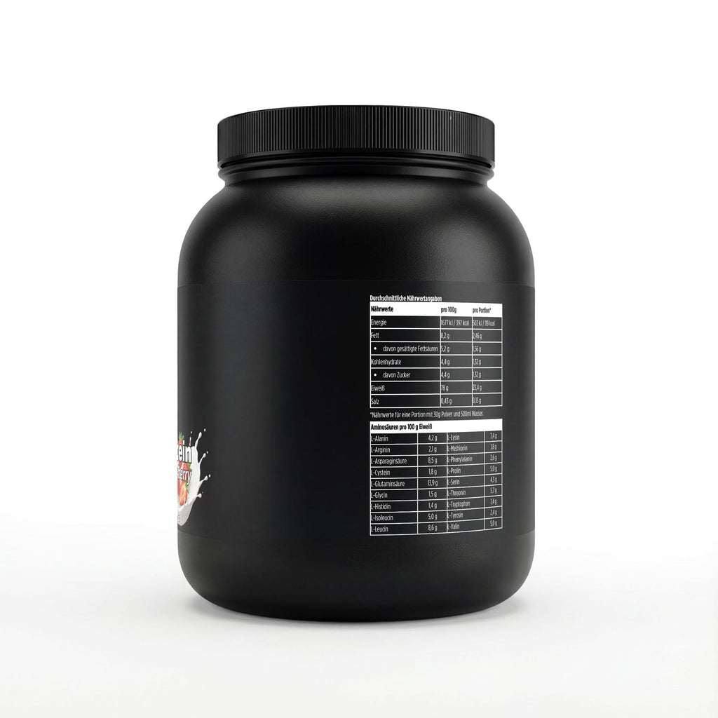 Premium Whey Protein – Strawberry, 1000g | Pure Natura