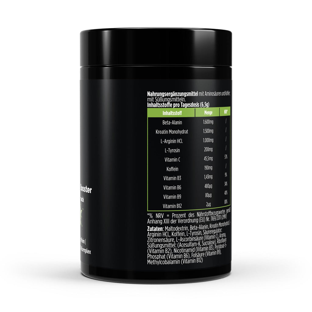 Pre-Workout Booster – Apple, 520g | Pure Natura