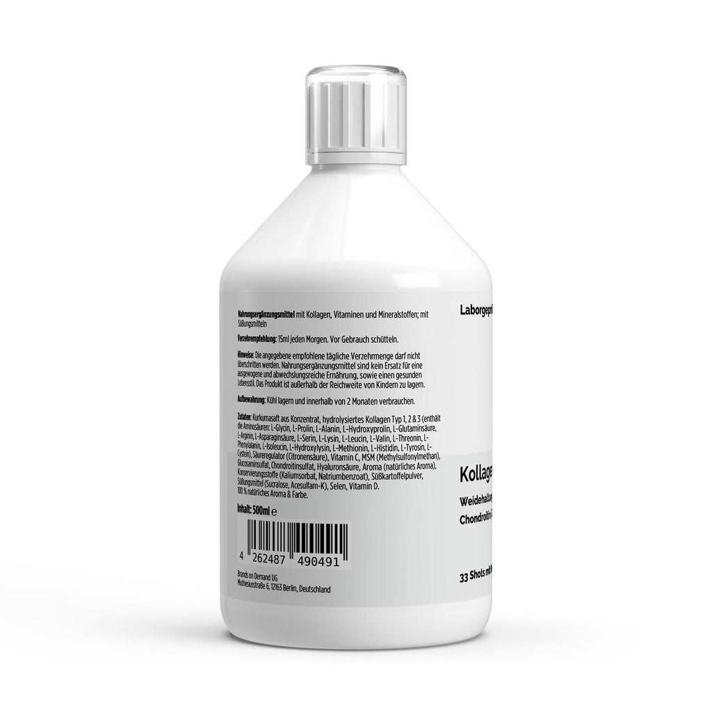 Collagen Support PLUS+ Shots – Wild Berry, 500ml (33 shots) | Pure Natura
