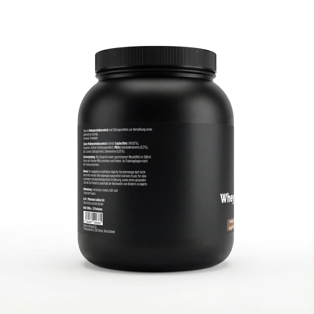 Premium Whey Protein – Chocolate, 1000g | Pure Natura