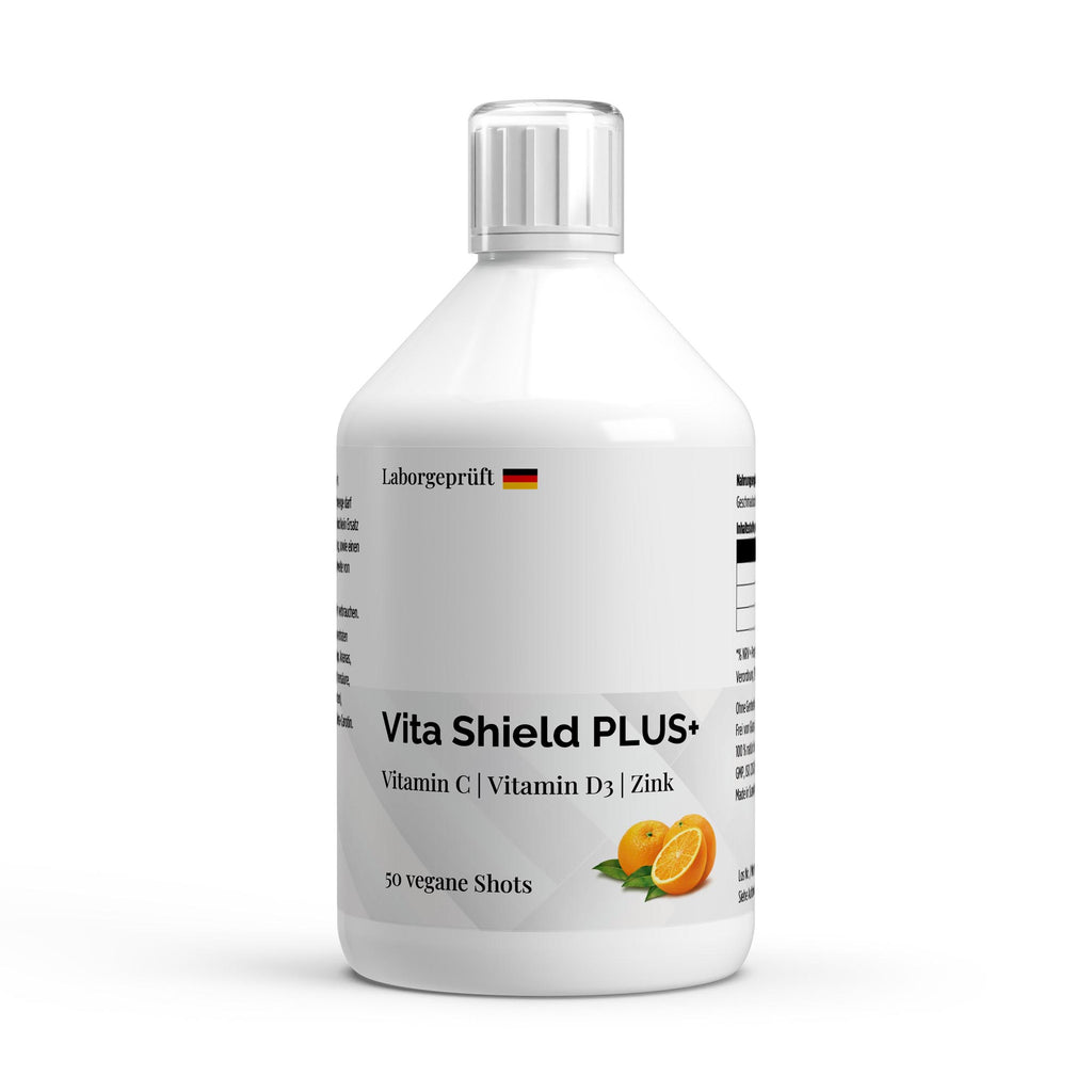 Vita Shield PLUS+ Shots – Fresh Orange, 500ml (50 shots) | Pure Natura