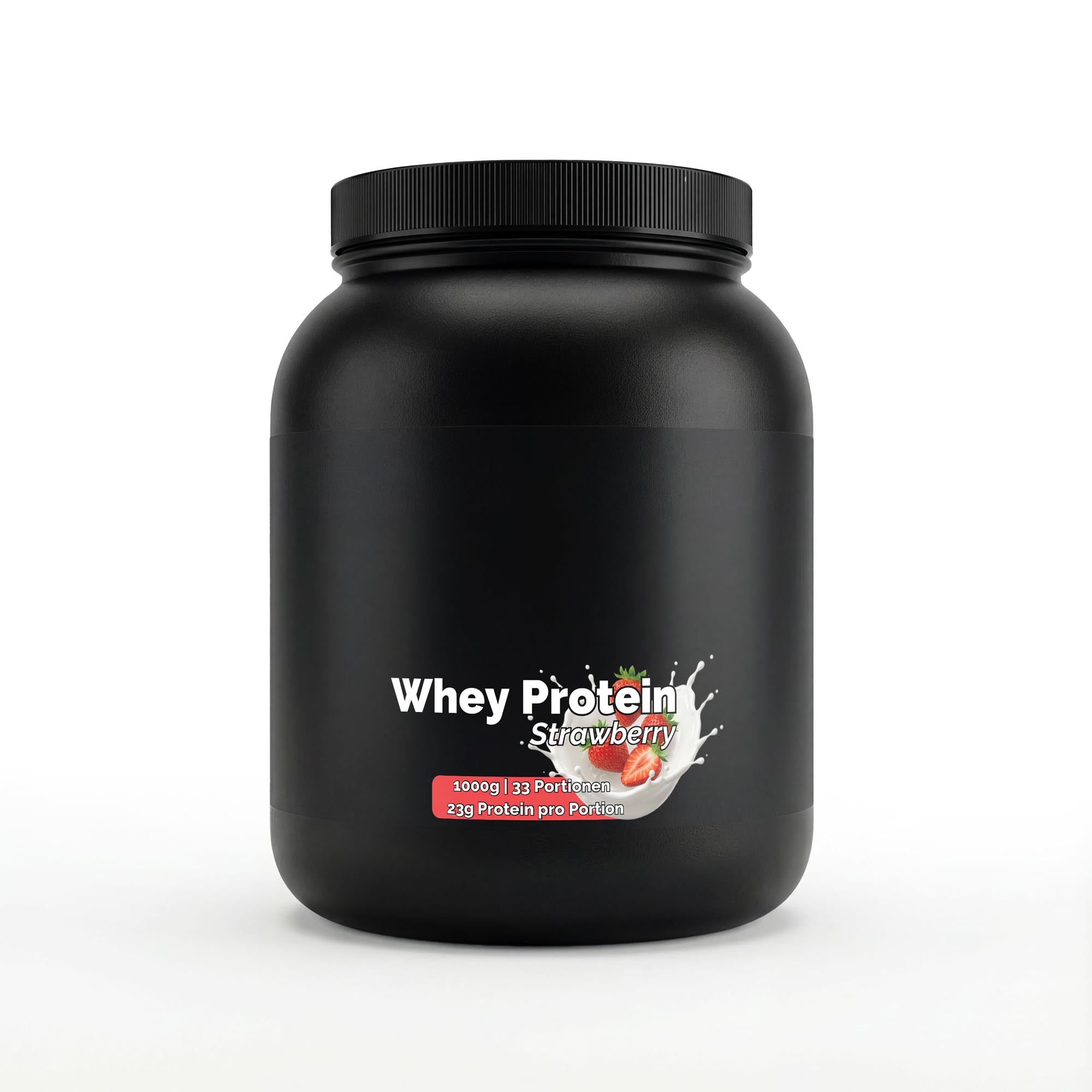 Premium Whey Protein – Strawberry, 1000g | Pure Natura