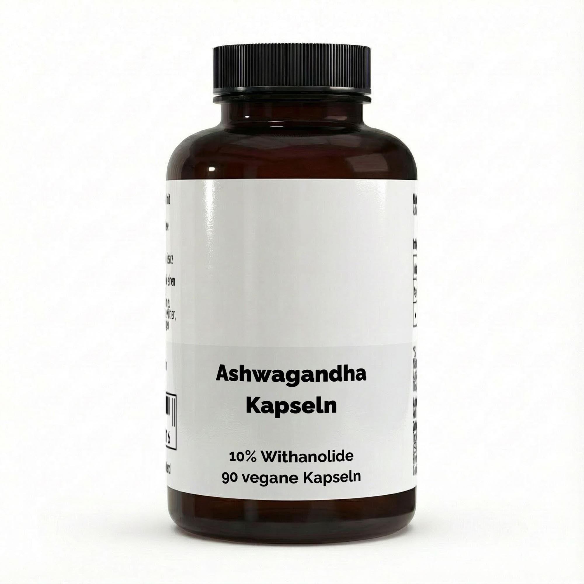 Ashwagandha (10% Withanolide) – 90 Vegan Capsules | Pure Natura