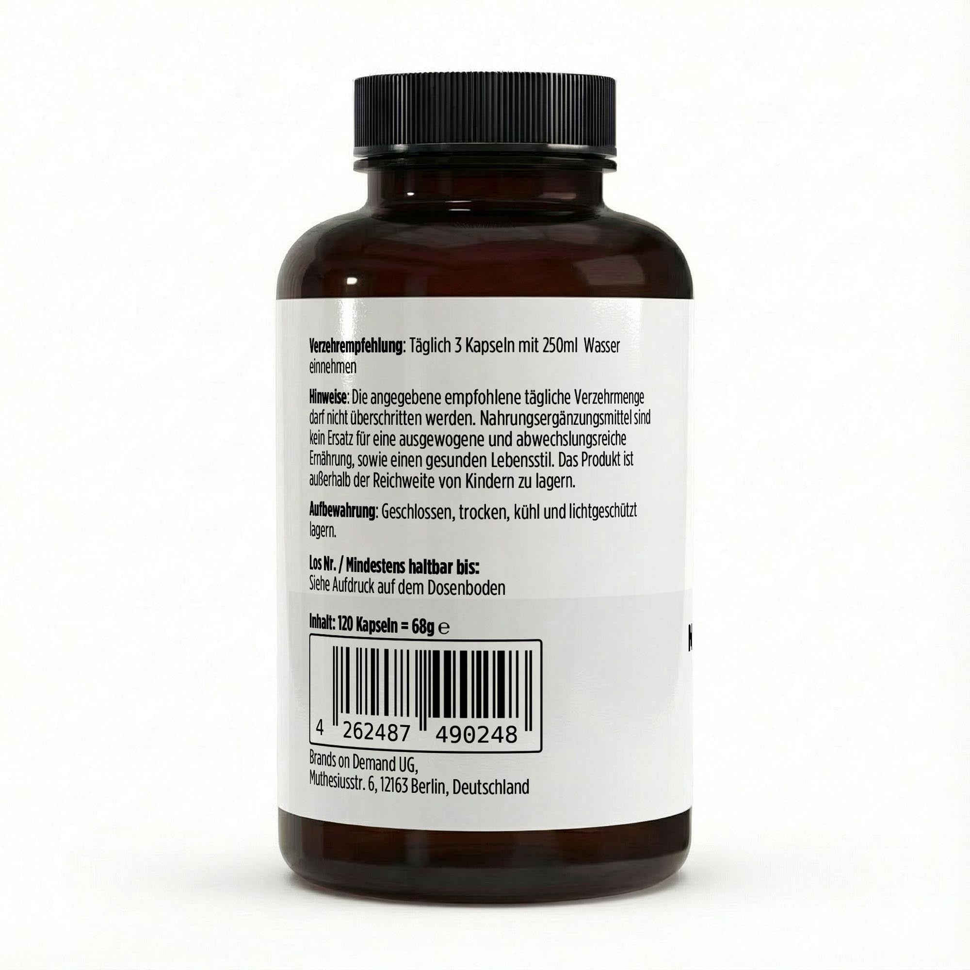 Marine Collagen Peptides (2000-5000 DA) – 120 Capsules | Pure Natura
