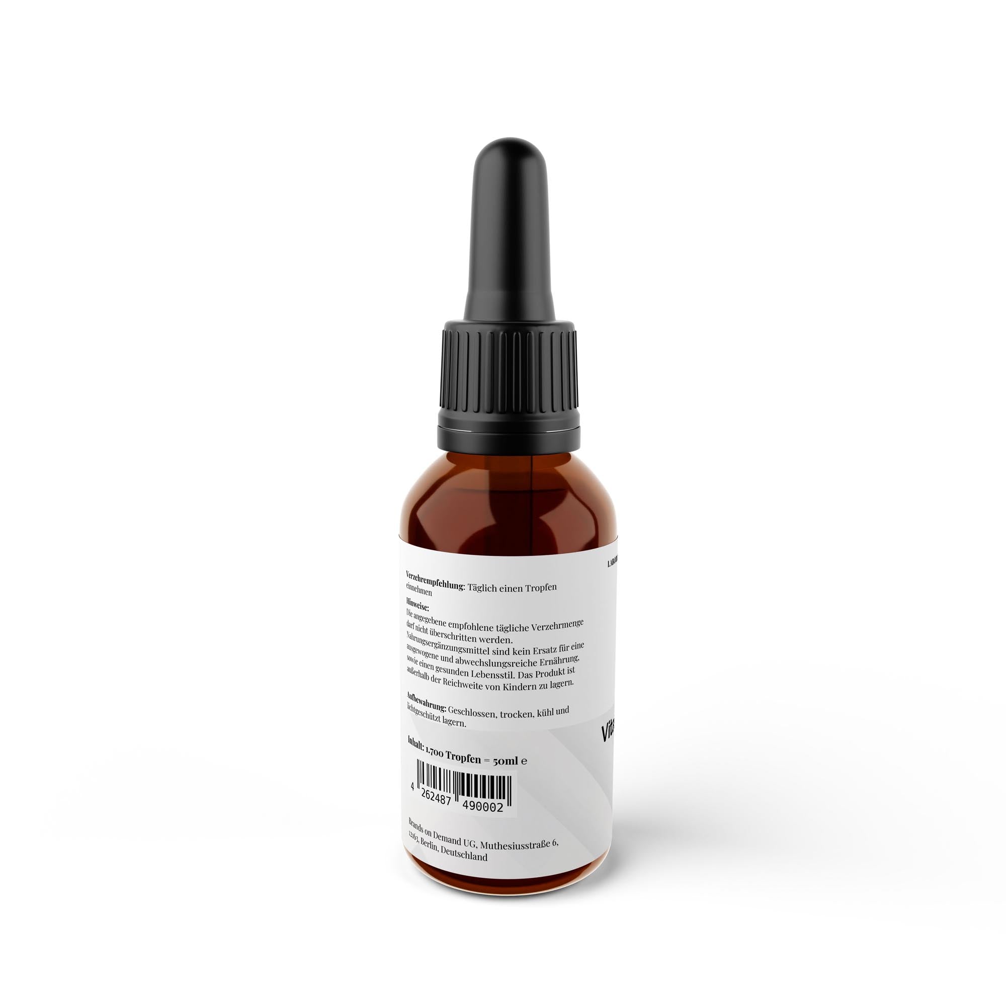 Vitamin D3 + K2 – 1,700 Drops (1,000 I.U.) | Pure Natura