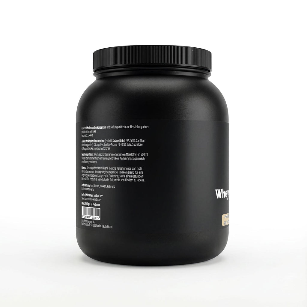 Premium Whey Protein – Cookies, 1000g | Pure Natura