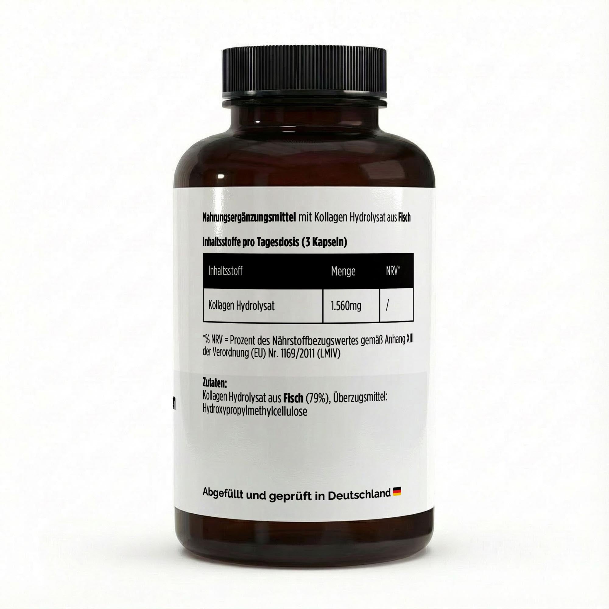 Marine Collagen Peptides (2000-5000 DA) – 120 Capsules | Pure Natura