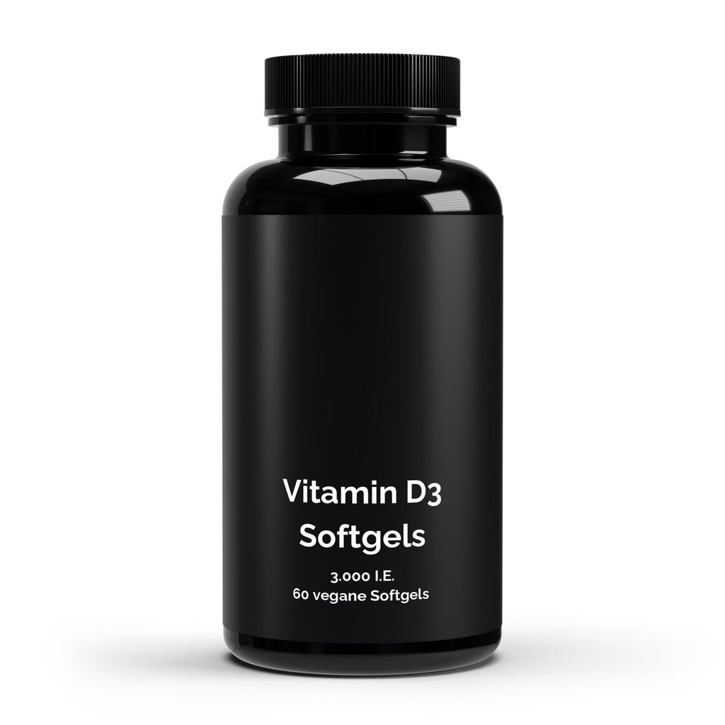 Vitamin D3 3,000 I.U. – 60 Vegan Softgels | Pure Natura